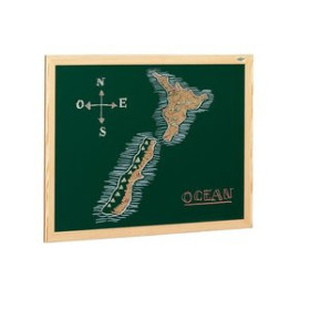 Pizarras verdes PIZARRA VERDE MARCO FIBRA 100x127 cm 62601662  712677022