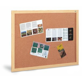 Tableros de avisos (corcho y otros) TABLERO CORCHO FAIBO SOLIDO MARCO FIBRA 100x150 cm 62601213  612616160