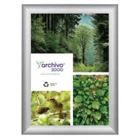 Expositores murales EXPOSITOR MURAL A3 VERTICAL/HORIZONTAL CON MARCO PLATA 62404193  622466011