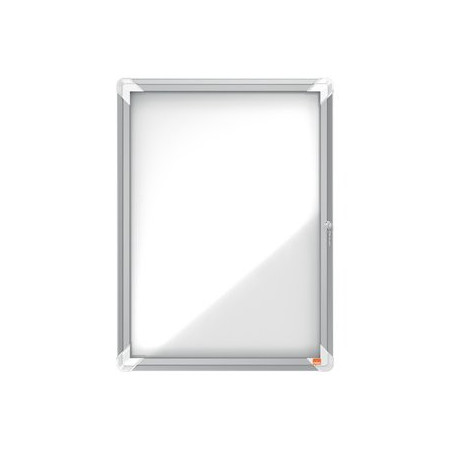 Vitrinas con puertas VITRINA NOBO de EXTERIOR BLANCA MAGNETICA para  4 hojas A4 62601624  612670855