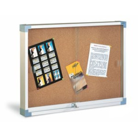 Vitrinas con puertas VITRINA ANUNCIOS FAIBO CORCHO de ALUMINIO y CRISTAL 80x100 cm 62504599  842586744