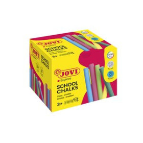 Tizas y portatizas TIZAS de COLORES JOVI ESTUCHE de 100 62504107  612541918