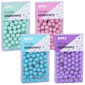 Agujas señalizadoras AGUJA SEÑALIZADORA PORTAETIQUETAS APLI Ø 0.9x 20 mm CAJA de 100 SURTIDAS 62504102  612541640