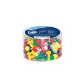 Agujas señalizadoras AGUJA SEÑALIZADORA PUSH-PIN FOROFIS CAJA de 100 SURTIDAS 62504104  612541775