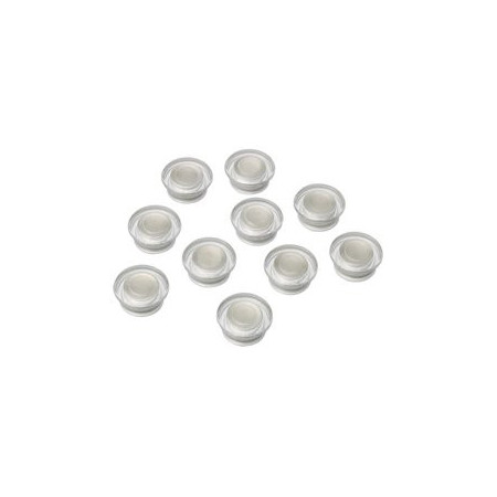Imanes IMANES NOBO PARA PIZARRAS DE CRISTAL BOLSA 10 Uds. 32 mm TRANSPARENTES 61801163  611820385