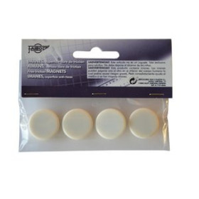 Imanes IMANES REDONDOS FAIBO 20 mm BLANCO BOLSA de 4 62305347  622331909