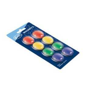 Imanes IMANES REDONDOS FOROFIS 30 mm COLORES SURTIDOS BLISTER de 8 62504382  822525744