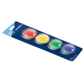 Imanes IMANES REDONDOS FOROFIS 40 mm COLORES SURTIDOS BLISTER de 4 62504385  622525855