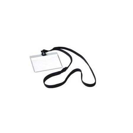 Fundas de identific. (portadistintivos) FUNDA DISTINTIVO DURABLE 8139 con CINTA NEGRA 60x90mm PAQUETE de 10 62601193  612614918