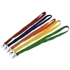 Fundas de identific. (portadistintivos) CINTA DE MOSQUETON METALICO 5 COLORES SURTIDO PAQUETE de 40 62601191  612614860