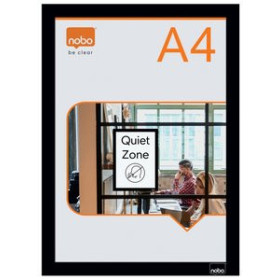 Paneles de información de fundas MARCO NOBO MAGNETICO AUTOADHESIVO A4 NEGRO BOLSA DE 2 62403993  612472746