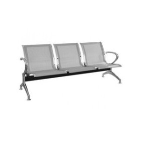 Sillas confidente y de colectividades BANCADA PIQUERAS Y CRESPO ACEBRON 3 PLAZAS ALUMINIO 62601104  812612026