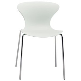 Sillas confidente y de colectividades SILLA KL-1 SURF CONFIDENTE ASIENTO Y RESPALDO EN POLIPROPILENO BLANCO 62404310  842420744