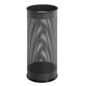 Paragüeros PARAGUERO DURABLE EN ACERO CON REJILLA CAPACIDAD 28.5L ANTRACITA 62601756  822606744