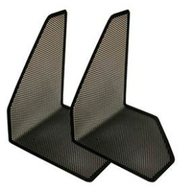 Sujeta libros SUJETA LIBROS METAL REJILLA 6" NEGRO (2) 62504110  812542040