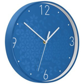 Relojes de pared RELOJ PARED LEITZ WOW ANALOGICO 29 CM Ø AZUL 62201676  312242119