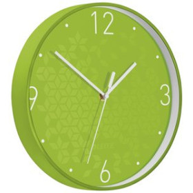 Relojes de pared RELOJ PARED LEITZ WOW ANALOGICO 29 CM Ø VERDE 62601462  512646098