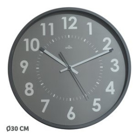 Relojes de pared RELOJ PARED ORIUM BY CEP ANALOGICO 11245 30 CM Ø GRIS 62601458  512646075
