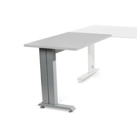 Mesas de despacho y de trabajo MESA ROCADA METAL ALA 100x60 ESTRUCTURA ALUMINIO TABLERO GRIS 62504981  612572848