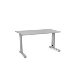 Mesas de despacho y de trabajo MESA ROCADA METAL 140x80 ESTRUCTURA ALUMINIO TABLERO GRIS 62504463  622572011