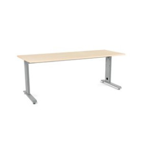 Mesas de despacho y de trabajo MESA ROCADA METAL 200x80 ESTRUCTURA ALUMINIO TABLERO HAYA 62601697  612680185