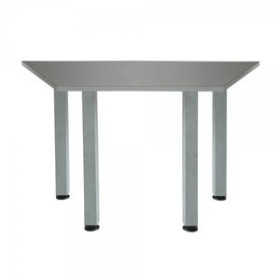 Mesas de juntas y complementarias MESA ROCADA MEETING MODULAR 140x60 TRAPEZOIDAL GRIS 62401988  622485890