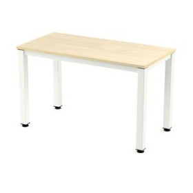 Mesas de despacho y de trabajo MESA ROCADA EXECUTIVE 120x60 ESTRUCTURA BLANCO TABLERO MELAMINA HAYA 62504159  712554273