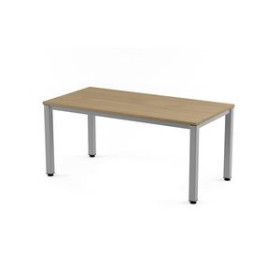 Mesas de despacho y de trabajo MESA ROCADA EXECUTIVE 140x80 ESTRUCTURA ALUMINIO TABLERO MELAMINA ROBLE 62504164  612554385