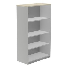 Armario abierto ARMARIO ROCADA ABIERTO 156x90x45 ESTRUCTURA GRIS Y TAPA ROBLE 62504961  512557666