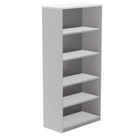 Armario abierto ARMARIO ROCADA ABIERTO 195x90x45 ESTRUCTURA GRIS Y TAPA BLANCO 62504950  612557507