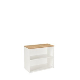 Armario abierto ARMARIO ROCADA ABIERTO 78x90x45 ESTRUCTURA BLANCO Y TAPA ROBLE 62504938  612557020