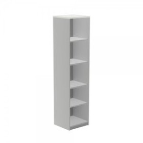 Armario columna ARMARIO ROCADA COLUMNA 78x45x45 ESTRUCTURA GRIS Y TAPA BLANCO 62501409  512524667