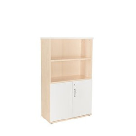 Armario con puertas bajas ARMARIO ROCADA CON PUERTAS BAJAS 156x90x45 ESTRUCTURA HAYA Y TAPA BLANCO 61904620  611972280