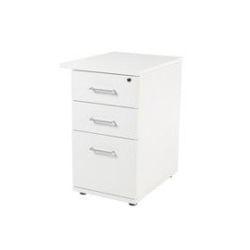 Cajoneras CAJONERA ROCADA 47x60x72 con 2 CAJONES + CARPETERO ESTRUCTURA BLANCO FRONTALES BLANCO 62303924  642333774