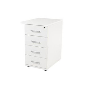 Cajoneras CAJONERA ROCADA 47x60x72 con 4 CAJONES ESTRUCTURA BLANCO FRONTALES BLANCO 62303919  642337819