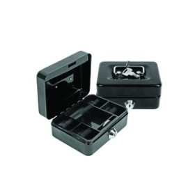 Cajas de caudales CAJA DE CAUDALES FOROFIS 12x9x6 cm NEGRO 62301775  642201894