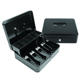 Cajas de caudales CAJA DE CAUDALES FOROFIS 30x24x9 cm  2 PISOS NEGRO 62301780  642202807