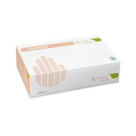 Protección GUANTES RUBBEGOLD VINILO TALLA L CAJA de 100 62601933  442624857