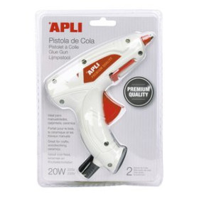 Pistola cola termofusible PISTOLA de COLA TERMOFUSIBLE APLI 20W 62602071  342690899