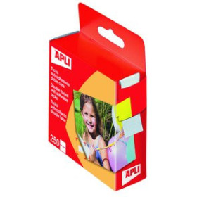 Cintas adhesivas doble cara CINTA ADHESIVA DOBLE CARA APLI TACK de 12x16mm CAJA de  250 62601829  322666899