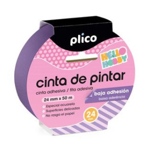 Cintas de pintor CINTA PINTOR PLICO BAJA ADHESION 24mm x 50 M 62101865  312189977