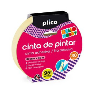 Cintas de pintor CINTA PINTOR PLICO 30mmx95m 62301003  312089972