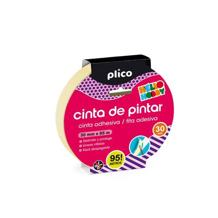 Cintas de pintor CINTA PINTOR PLICO 30mmx95m 62301003  312089972