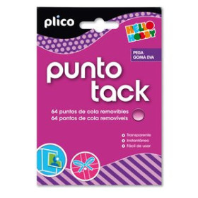 Masilla adhesiva PUNTOS ADHESIVOS BLU-TACK PUNTO TACK 64 uds. 62202049  812289886