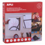 Cintas de velcro CINTA VELCRO APLI ADHESIVA 2x25m. BLANCO 62202048  812289885