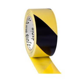Señalización MARCAJE SEGURIDAD TARIFOLD AUTOADHESIVO ROLLO 33m x 5cm AMARILLO/NEGRO 62601837  832568512