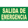 Señalización SEÑAL HOMOLOGADA FOTOLUMINISCENTE SALIDA DE EMERGENCIA 62404213  622486011