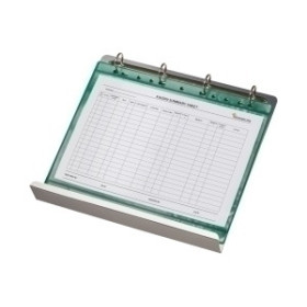 Paneles de información de fundas SOPORTE 4 ANILLAS TARIFOLD MAGNETICO CON REPISA A4/A5 62601388  612639640