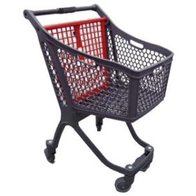 Carros y Carretillas transporte CARRO AUTOSERVICIO OUTAS SUPERMERCADO PVC 75 LITROS 62601589  412660857