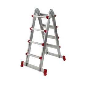 Escaleras ESCALERA OUTAS MULTIPOSICION TELESCOPICA ALUMINIO 4x4 PELDAÑOS 62601429  612643774